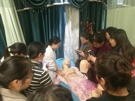 郑州美中商都妇产医院举办妇科产科相关医学技术培训